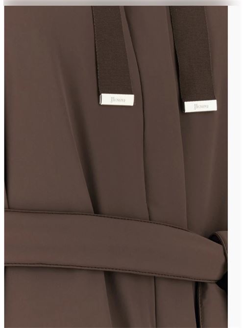 Giubbino in nylon stretch marrone Herno | GC00068DR - 12387SZ.8810